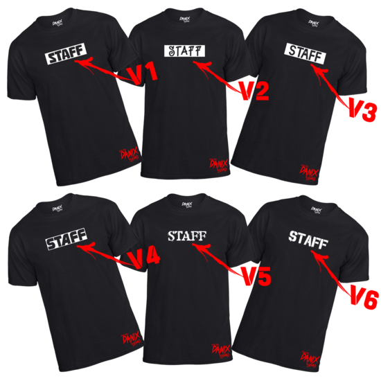Tshirt STAFF ... (6 Versions)